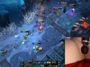 Playing with my vibrator on the highest setting makes me moan intensively! League of Legends #9 Luna 5/16