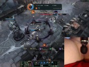 Playing with my vibrator on the highest setting makes me moan intensively! League of Legends #9 Luna 6/16