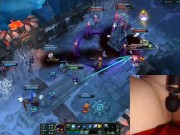 Playing with my vibrator on the highest setting makes me moan intensively! League of Legends #9 Luna 8/16
