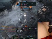 Playing with my vibrator on the highest setting makes me moan intensively! League of Legends #9 Luna 9/16