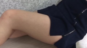 Фуд фетиш, ноги, жопа