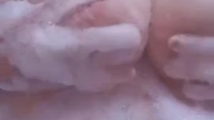 Playing with my tits :)