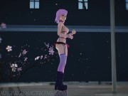 MMD R18 Nude Pink Misaka - Roll Deep 1094 15/16
