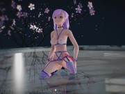 MMD R18 Nude Pink Misaka - Roll Deep 1094 16/16