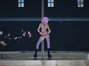 MMD R18 Nude Pink Misaka - Roll Deep 1094 6/16