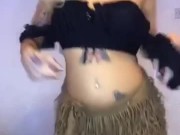 Dirty  cowgirl dollytartfarts farts on your dick and gets messy   4/16