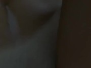 Slut takes huge load on tight tummy  11/16