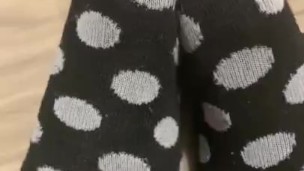 Teen Sweaty Socks Up Close ASMR