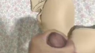 Cum on Step Mom's Underwear Bra