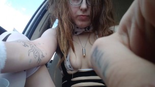 Cow Smokes A Ciggy In The Car ( Sharkky ) 