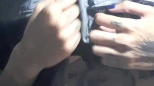 Inked sexy latin slut dirtytalks, teasing and dildos herself. Full HD video in private