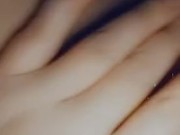 Bored at work, solo masturbation