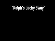 Foxy Fuck Fiend Sara Jay Mounts A Lucky Hard Cock With GF! 1/16