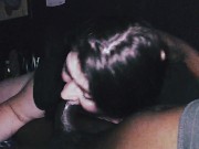 Long tongue wife showing off her skills 14/16