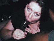 Long tongue wife showing off her skills 5/16