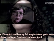 Dominatrix Mistress April - A lesson in humilation 6/16