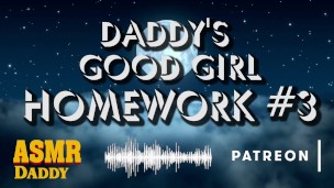 Good Girl Homework Challenge #3