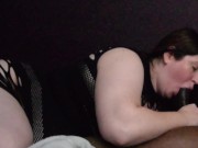 My cock hungry wife wants my cum down her throat 7/16