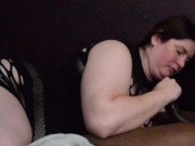 My cock hungry wife wants my cum down her throat 9/16