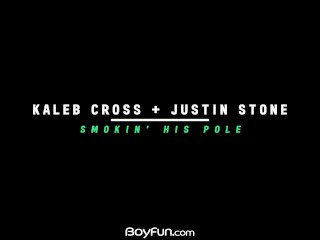Boyfun – American Bottom Justin Stone Takes Big Cock Of Twink Kaleb Cross