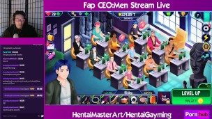 The biggest hunting spear! Fap CEO: Men Stream #11 W/HentaiGayming