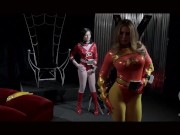 SPIDER LADY DYNA GIRL & ELECTRA WOMAN 4/16