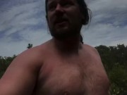 Masturbation Monday’s at the Mission! Nature Man Stephen Eriksen Public Fleshlight and Anal Plug