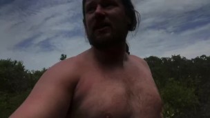 Masturbation Monday’s at the Mission! Nature Man Stephen Eriksen Public Fleshlight and Anal Plug