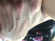 Me, myself & a vibrator (car fun grocery store parking lot) 11/16