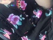 Me, myself & a vibrator (car fun grocery store parking lot) 14/16