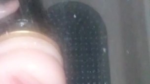 Fucking my plastic Vagina with my big Latin cock. 