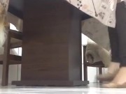 @tici_feet IG tici feet tici_feet danging golden flat (preview) - full video for sale
