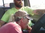 Sukie Rae gives a Blowjob while driving. Part 1