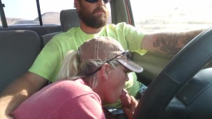 Sukie Rae gives a Blowjob while driving. Part 1