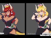 Gif Compilation - Monster Girls, Robot Girls, Breast Expansion (animations by Zedrin) 6/16