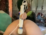 BigTittyGothEgg Intense Vibrator Orgasms