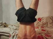 At night after a shower. 16/16