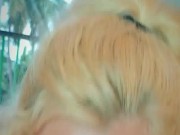 The Blonde really likes to SUCK your DICK 10/16