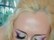 The Blonde really likes to SUCK your DICK 9/16