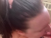 Sloppy blowjob on horny neighbor 11/16