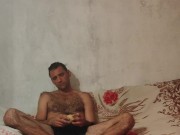 In the evening I rest with a ball. 2/16