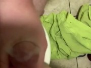 Daddy cums for Baby (while I’m away)