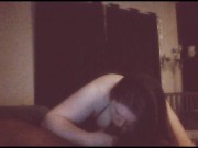 wifey sitting on my face watching herself suck my dick 4/16