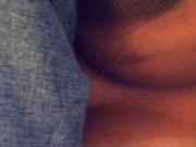 Ebony tit tease 