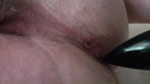 Opening up my ass for Anal Play with my Rocks-Off Butt Throb ButtPlug
