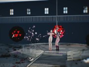 MMD R18 Mitsu And Kaat - Good Night Kiss 1100 14/16