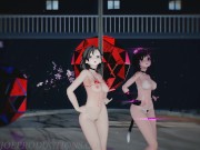 MMD R18 Mitsu And Kaat - Good Night Kiss 1100 6/16