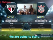 Fucking A Hot Brazilian With Natural Big Tits After Playing FIFA