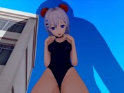 DATE A LIVE Origami Tobiichi (3D HENTAI) 3/16