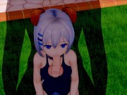 DATE A LIVE Origami Tobiichi (3D HENTAI) 7/16